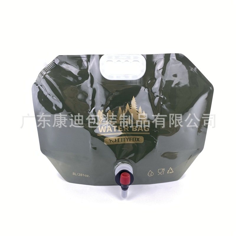 1L Juice Four-Side Seal Liquid Pouch Bag with Spout