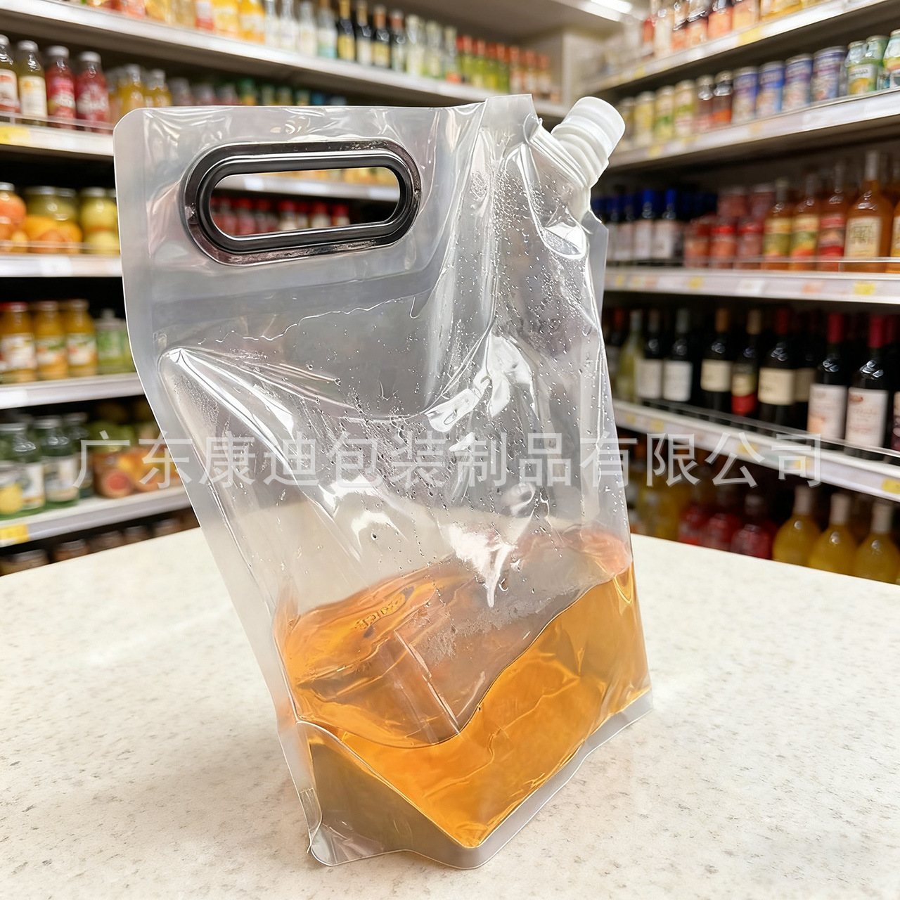1L Double Stand-up Pouch with Butterfly Valve for Pet Food
