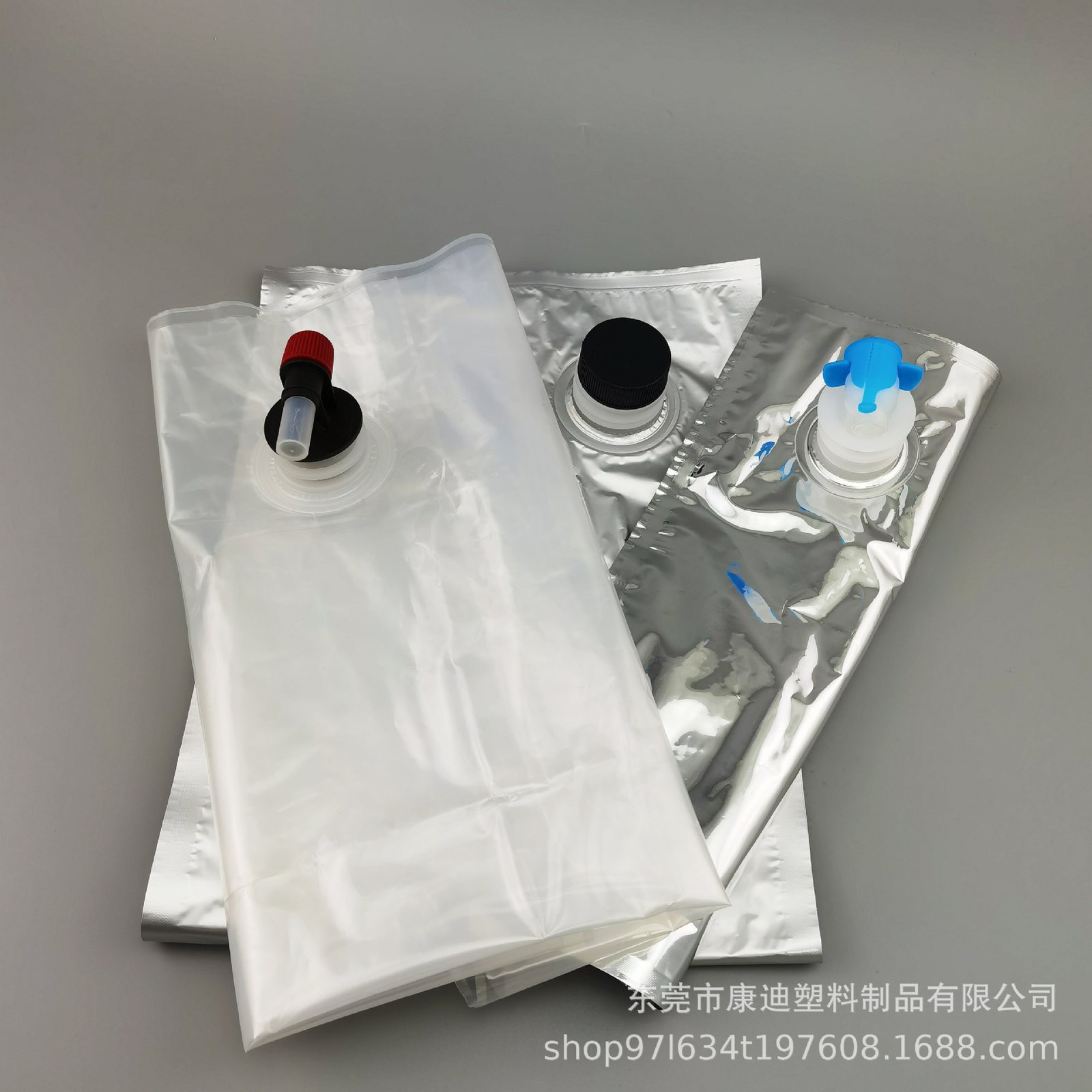 Custom 1–200 L BIB Bag-in-Box with Tap | Transparent, Metallized & Pure Aluminium Liquid Packaging