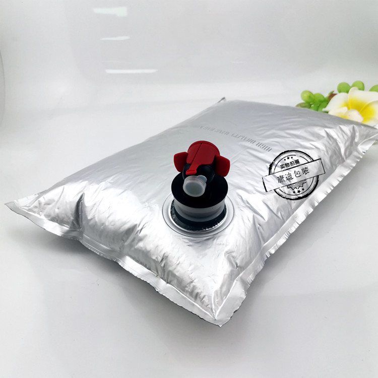 Custom 20 L Foil Bag-in-Box with Butterfly Valve | Aseptic BIB for Red Wine & Edible Oil