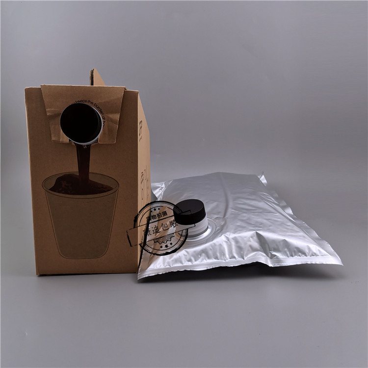 51-20L Liquid BIB Bag-in-Box | Aluminum Foil Clear Laminate Pouch for Cooking Oil, Egg White & Soup
