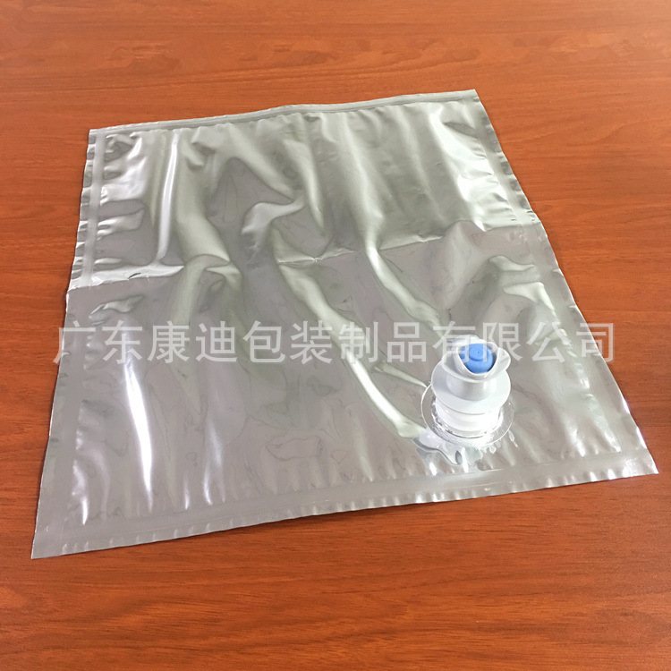 Custom 1–200 L Metallized and Pure Aluminium Bag-in-Box with Dual Spouts and Butterfly Valve for Urea, Wine and Yoghurt