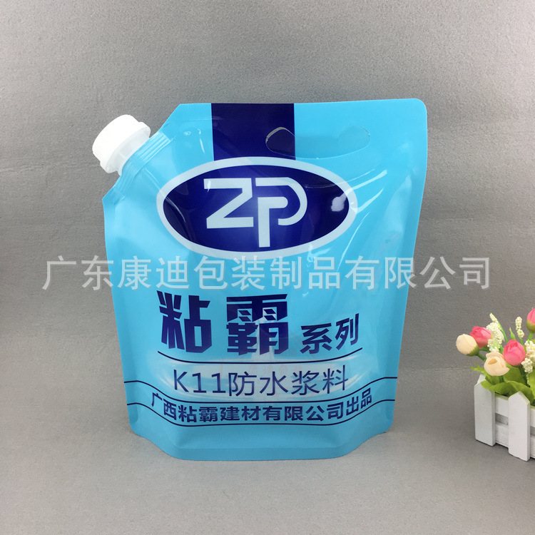 Custom 5 L Handled Spout Pouch for Chemical & Home-Care Liquids | Laminated Automatic-Fill Packaging