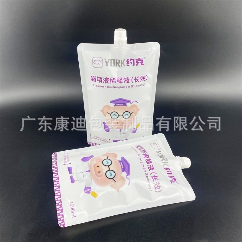 Custom 5 L (Approx. 5 kg) Stand-Up Drinking Water Pouch with Spout & Handle for Sterile Mineral Water and Beverages