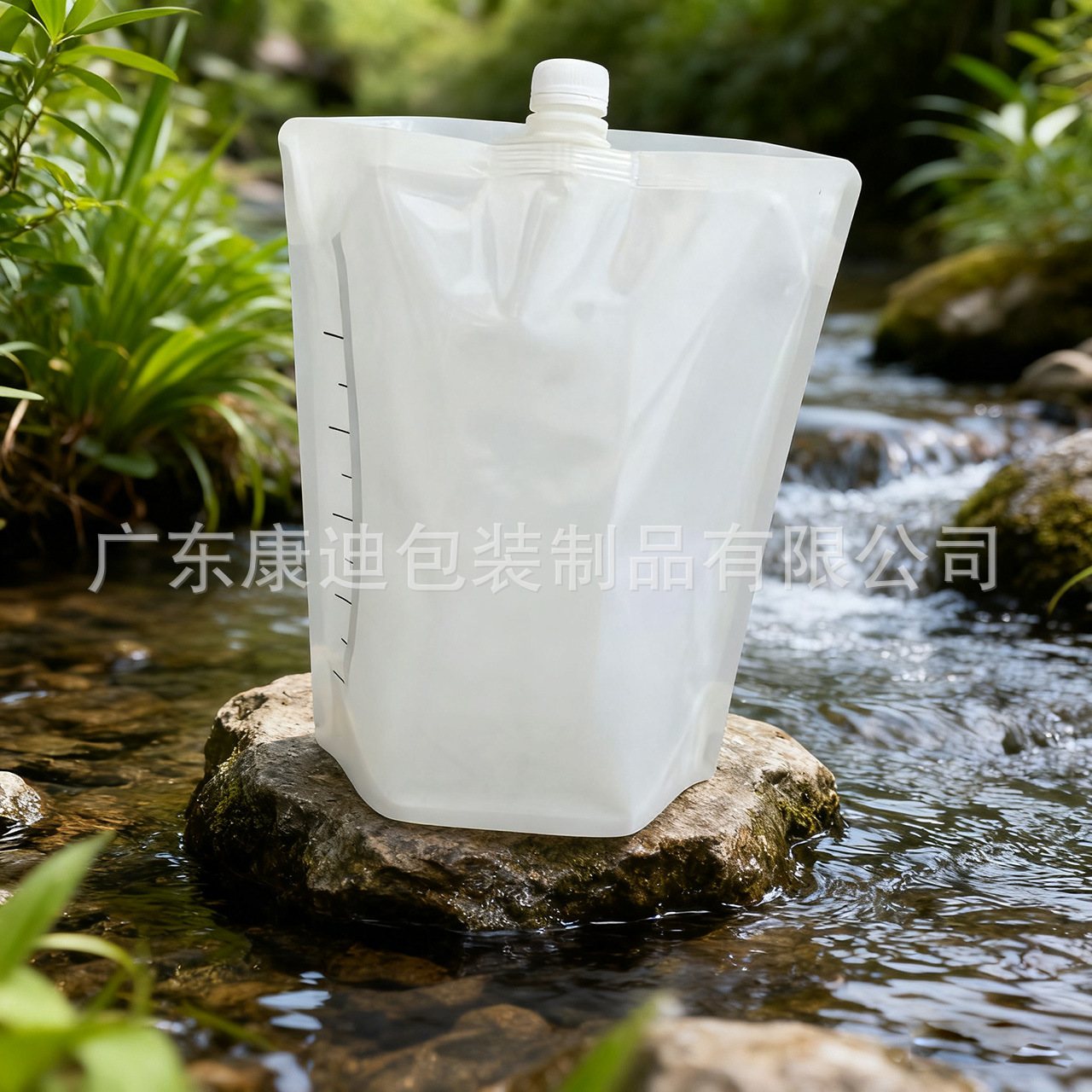 3L/5L Clear Stand-Up Spout Pouch with Handle | Beer, Liquid Food & Outdoor Water Packaging