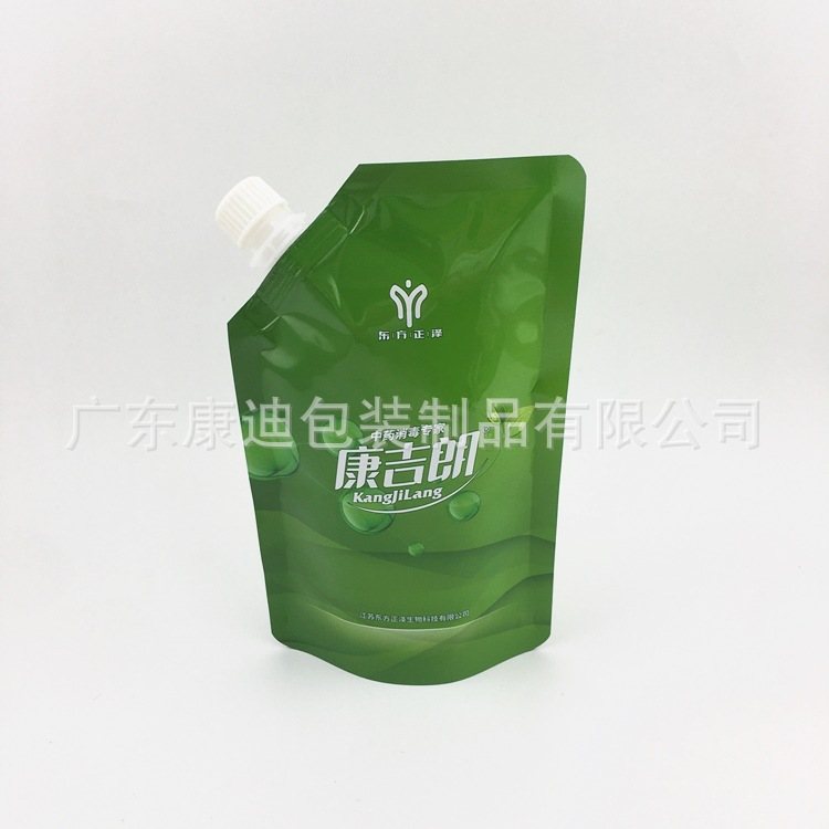 Clear Laminated Stand-Up Spout Pouch for Waterproof Coatings & Household Liquids (3 L / 5 L, Custom Print)