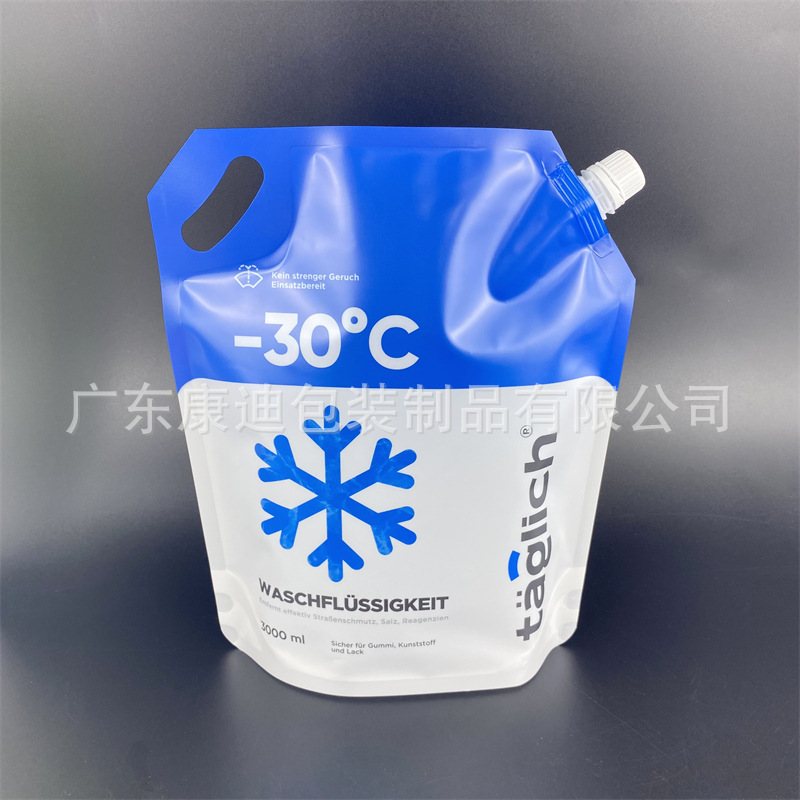 5 L Stand-Up Spout Pouch with Hand-Carry Handle for Putty and Wall Filler Liquids
