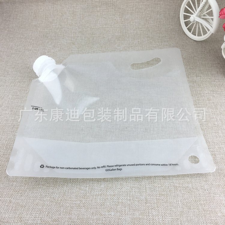 Custom 5 L Spouted Stand-Up Pouch with Handle | Waterproof Slurry & Liquid Building Material Packaging
