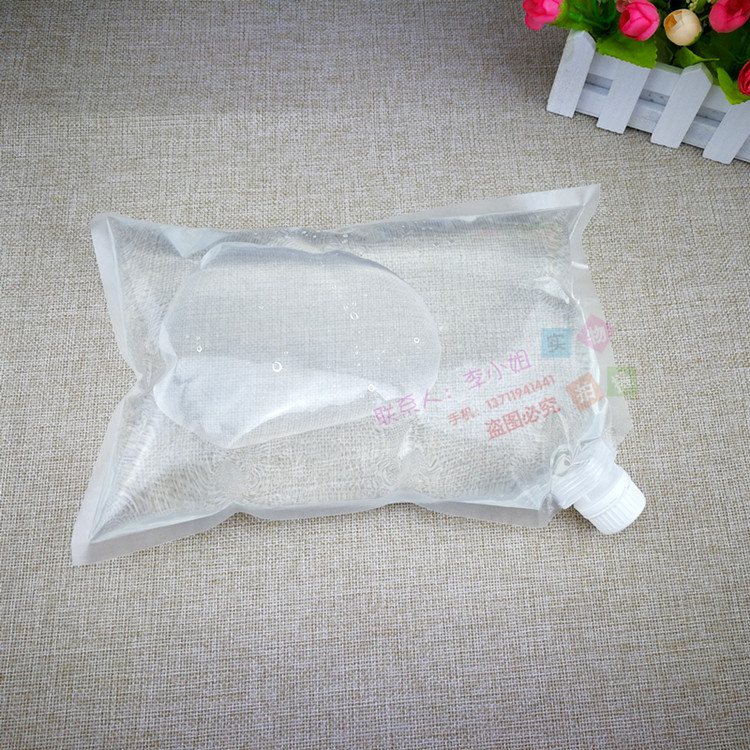 5 L Outdoor Drinking Water Stand-Up Spout Pouch with Carry Handle | Custom Liquid Pouch