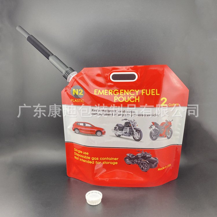 Outdoor Foldable Spout Water Pouch | 3 L Name / 5 L Spec | Custom Liquid Packaging for Purified & Hydrogen Water