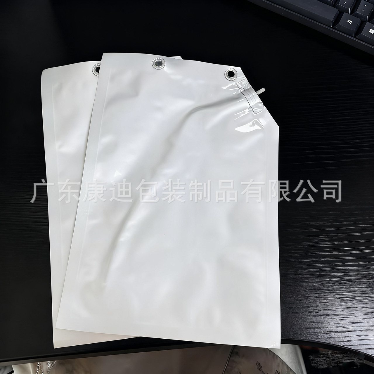 5 L Clear Laminated Stand-Up Spout Pouch with Custom Opening, Screw Cap & Handle for Liquids