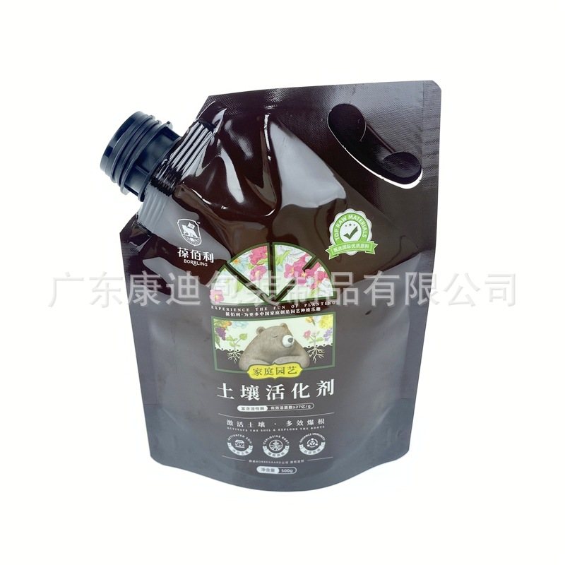 1–10 L Handle Spout Pouch for Laundry Detergent & Fruit and Vegetable Cleaner