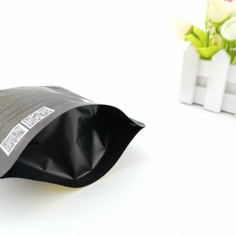Custom Resealable Stand-Up Zipper Pouch for Nuts & Snacks | Laminated PE Three-Side-Seal Food Bag