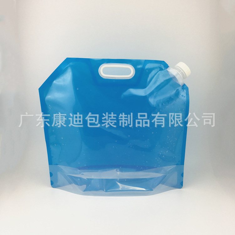 Custom 330 ml Aluminium Foil Spout Pouch for Hydrogen-Rich Water & Spring Water | Four-Side Seal Light-Blocking Liquid Bag