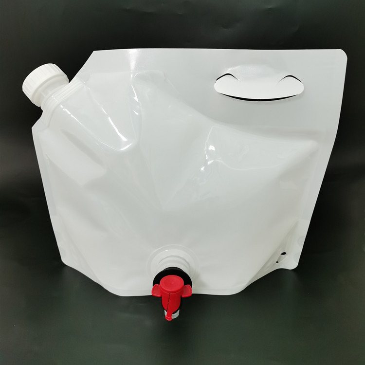 Bulk 3 L / 5 L Metallized Bag-in-Box Bucket Liners for Coatings, Wood Wax Oil & Glue with Screw Cap