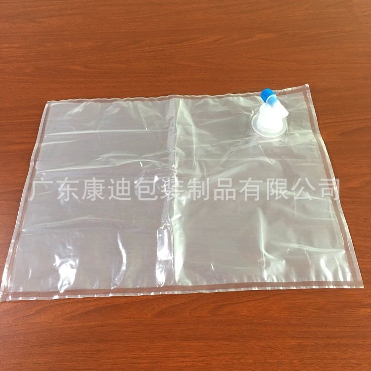 Custom 3 L Aseptic Metallized Bag-in-Box Drinking Water Pouch — Butterfly / Tap Valve