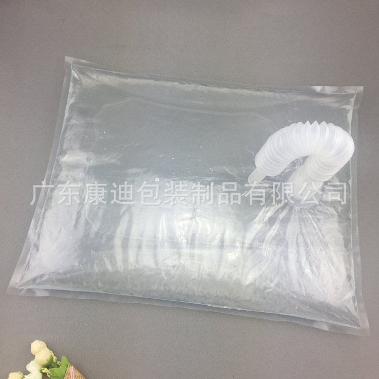 Custom 1–20 L Transparent Valve Bag-in-Box for Lemonade, Fruit Concentrate & Milk Tea Ingredients