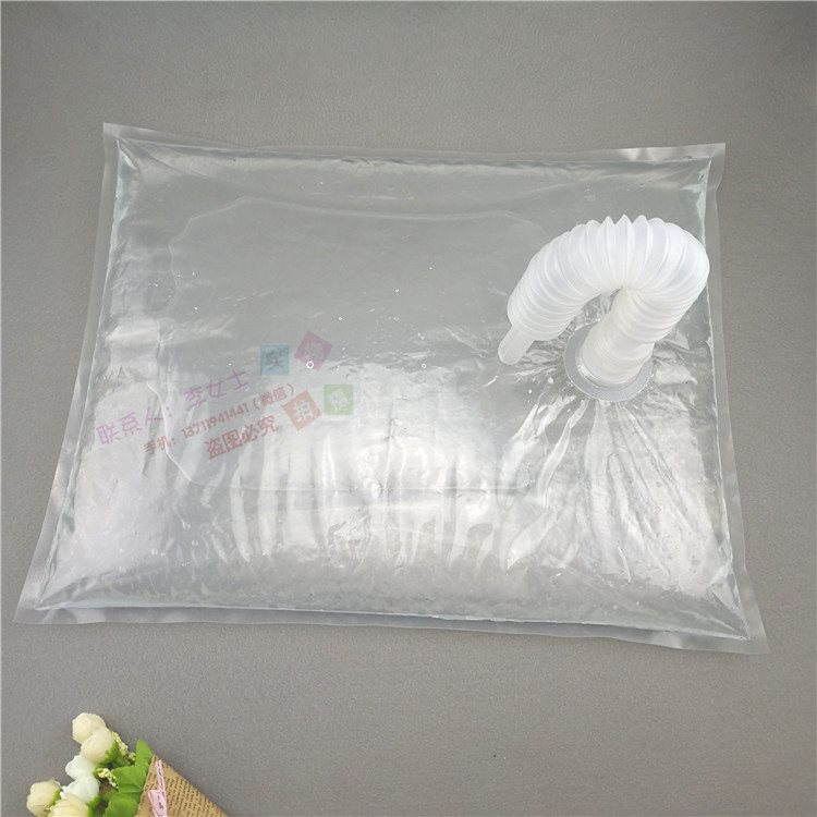 Custom 1–20 L Transparent Valve Bag-in-Box for Lemonade, Fruit Concentrate & Milk Tea Ingredients