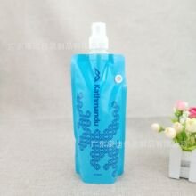 Custom Logo Stand-Up Spout Pouch | Aluminum Foil Laminate for Conditioner, Body Wash & Perm Cream (1–1000 ml)