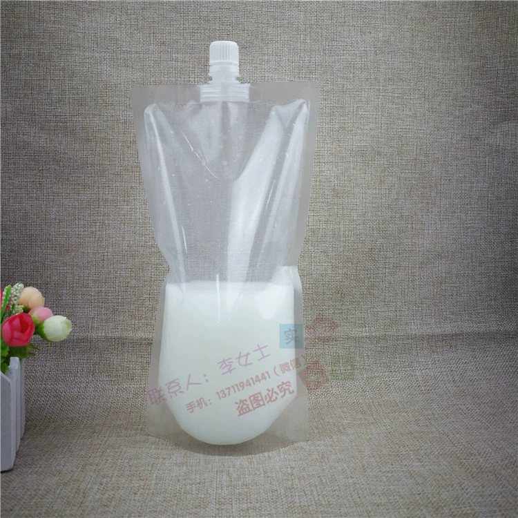 Custom Shaped Stand-Up Spout Pouch for Jelly & Drinks | 1–1000 ml Colour Printing