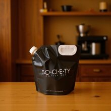 Custom Spouted Stand-Up Liquid Pouch for Fruit-Piece Drinks & Grape Juice | 1–1000 ml