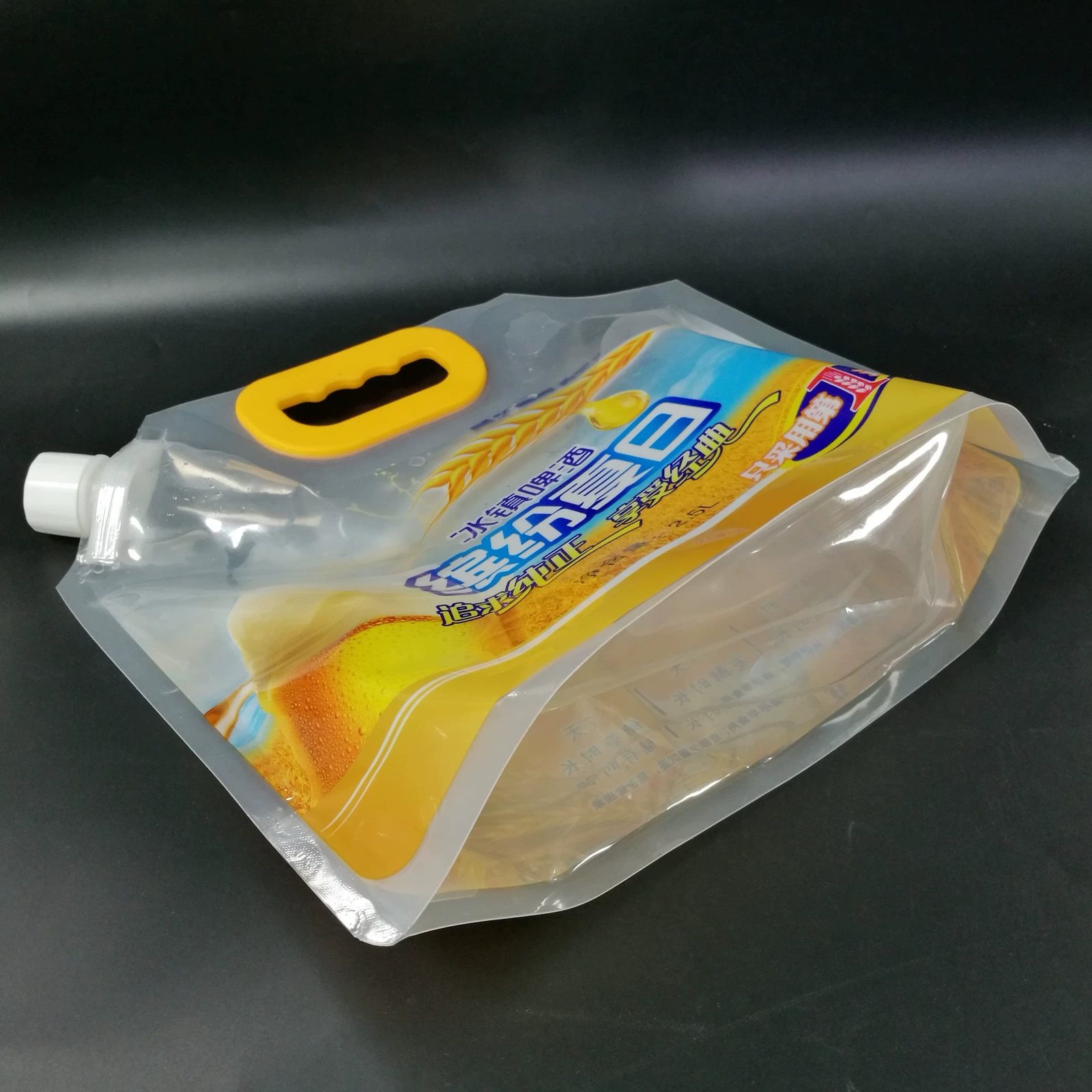 Stand-Up Spout Pouch for Food Liquids | Custom Cream, Jam & Tomato Ketchup Packaging (1–1000 ml)