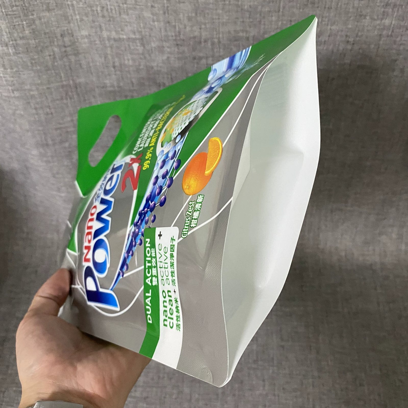 Custom 1 L Foil Stand-Up Spout Pouch for Single-Use Herbal Liquid and Juice