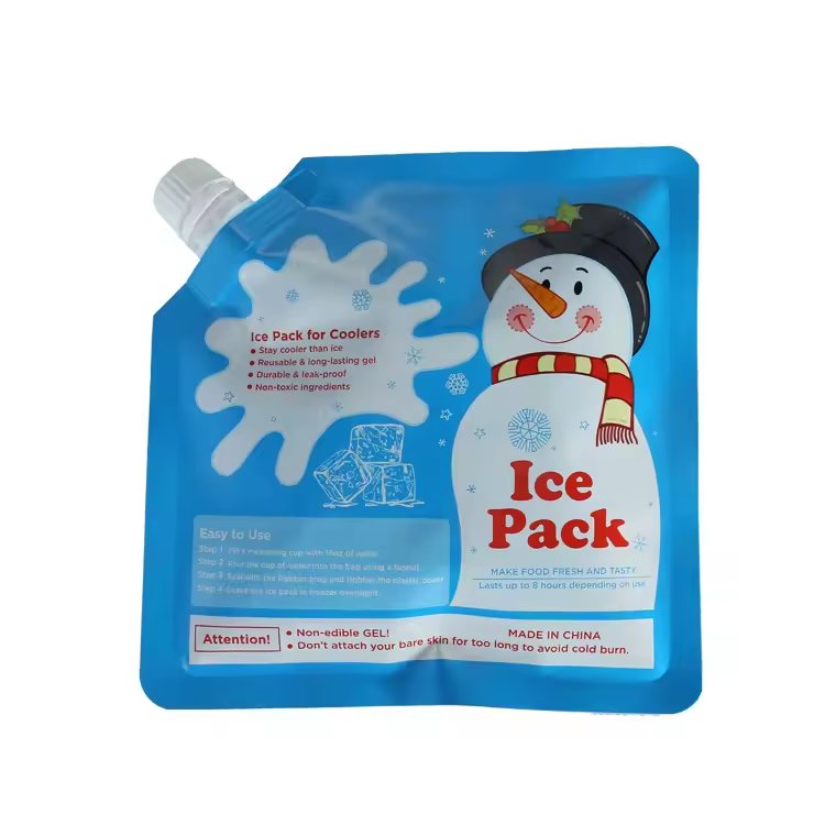 Custom Irregular-Shaped Stand-Up Spout Pouches for Yogurt, Juice & Liquid Drinks (1–1000 ml)