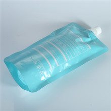 1–1000 ml Milky-White Handled Spout Pouch | for Sanitiser, Hand Wash, Sheet Mask & Body Lotion Liquids