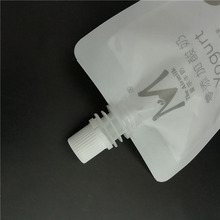 Antifreeze Spout Stand-Up Pouch | Custom Clear Printed Liquid Packaging with Handle, 1–10 L