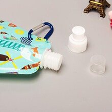 Custom Transparent Stand-up Spout Pouch for Liquid Takeaway | 1-1000 ml Laminated Bag