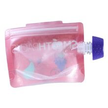 Custom Transparent Stand-up Spout Pouch for Liquid Takeaway | 1-1000 ml Laminated Bag