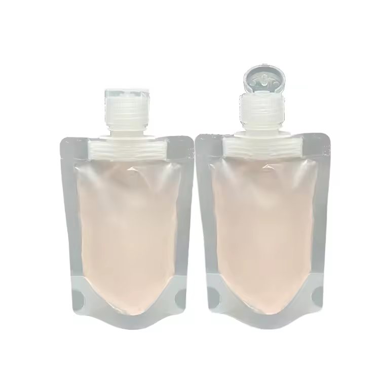 Custom Disinfectant Stand-Up Spout Pouch | 1–1000 ml Laminated Liquid Packaging