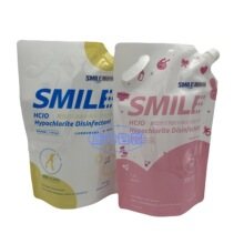 Custom Die-Cut Spout Pouch with Handle for Laundry Detergent | 1–1000 ml Liquid Packaging