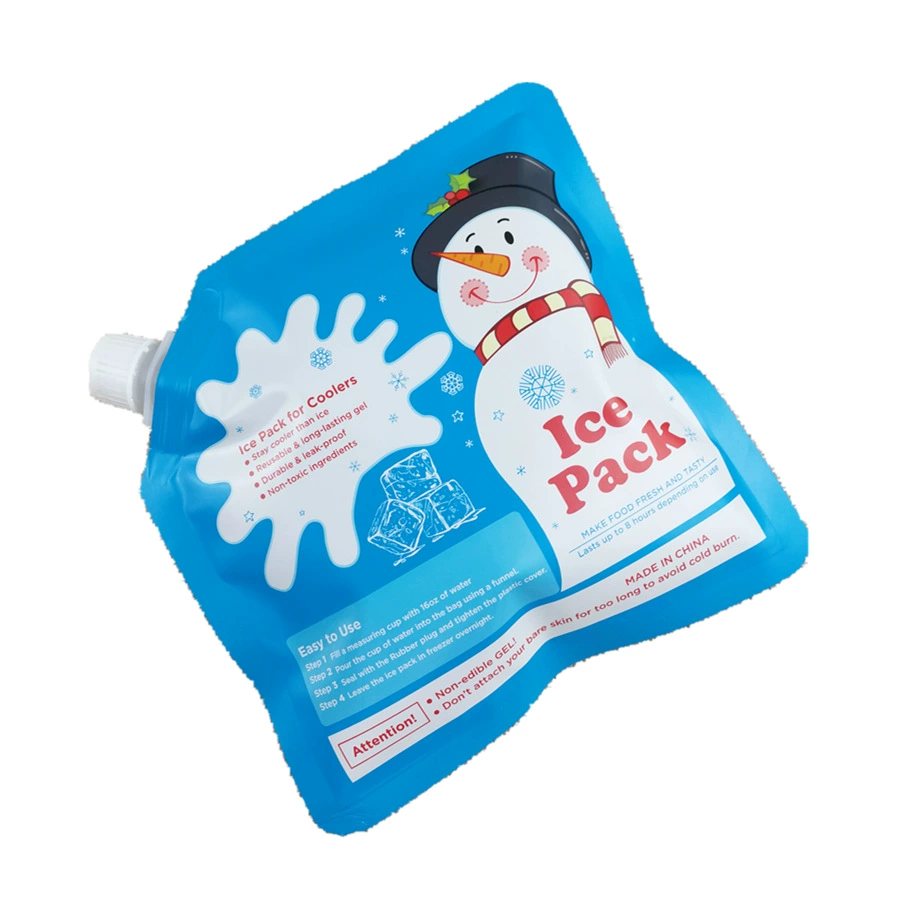 1L Three-Side-Seal Tree Infusion Pouch with Spout | Twin-Needle-Ready Liquid Packaging