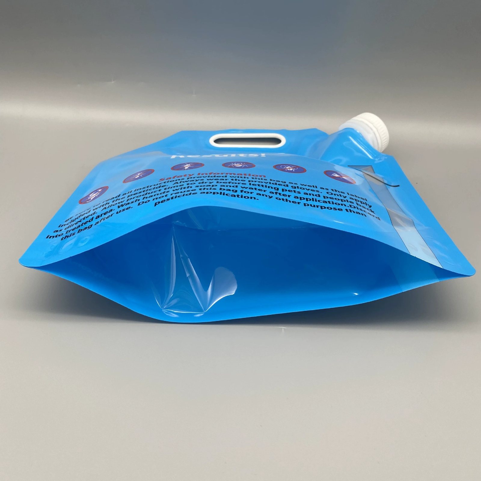 80 ml / 100 ml Aluminium Foil Composite Boar Semen Spout Pouch for Single-Use Insemination & Storage
