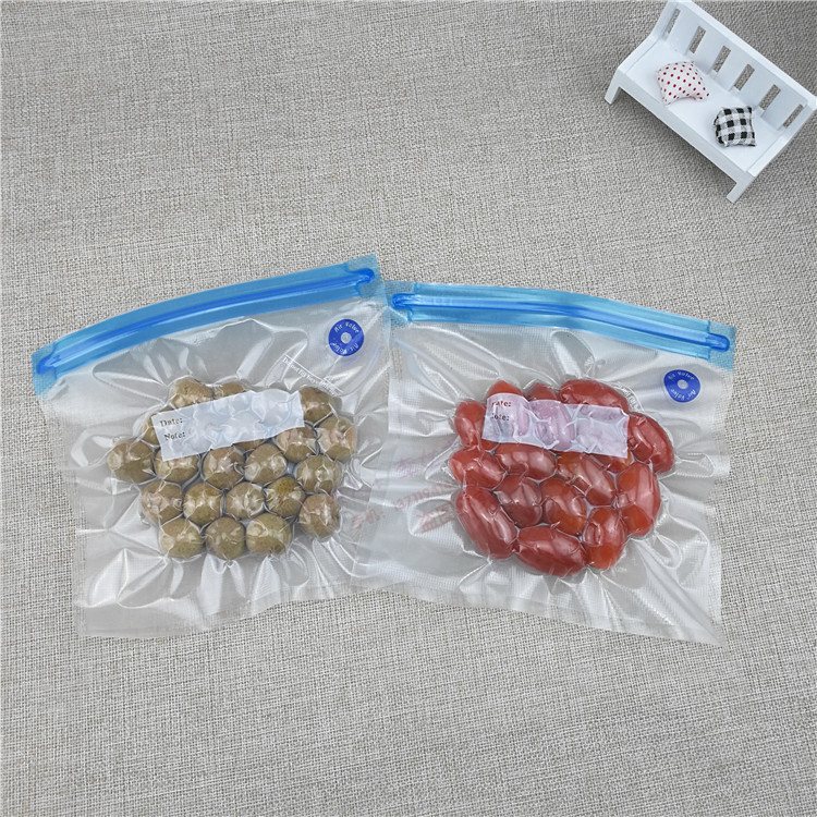 5 kg Vacuum Rice Brick Pouch with Handle | Custom Laminated Clear-Window Printed Grain & Rice Noodle Bag