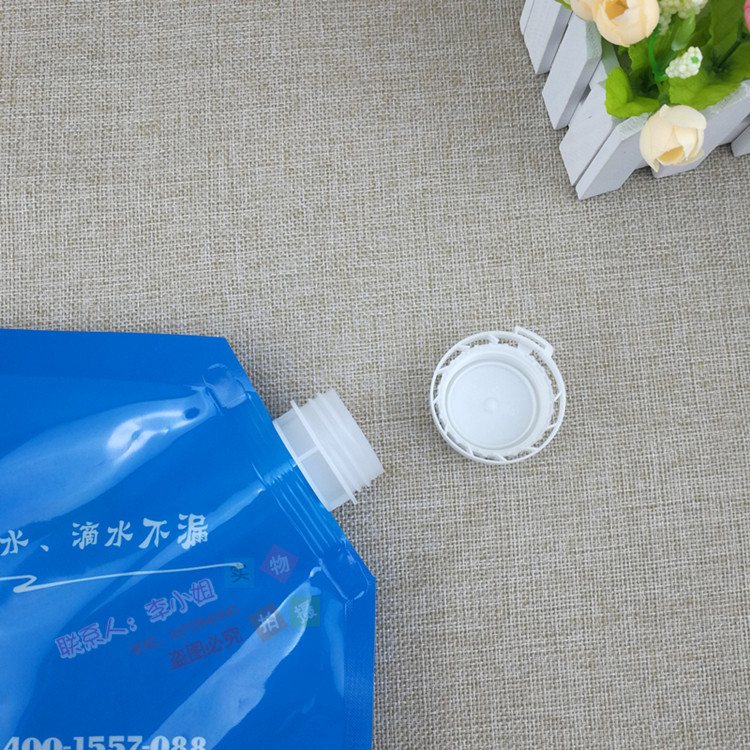 Custom Wide-Base Double Stand-Up Pouches for Bulk Dry Food Packaging
