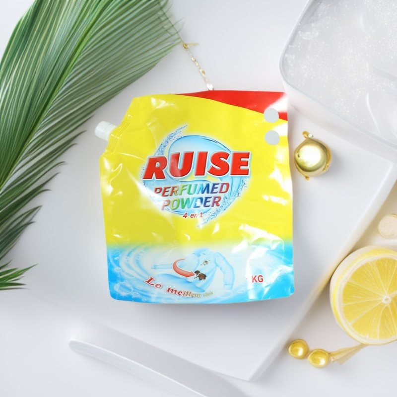 Liquid Soap Pouches: 500ml Custom-Printed Frosted Spout Pouch with Food-Contact PE/PET Lamination for Hand Soap Refill