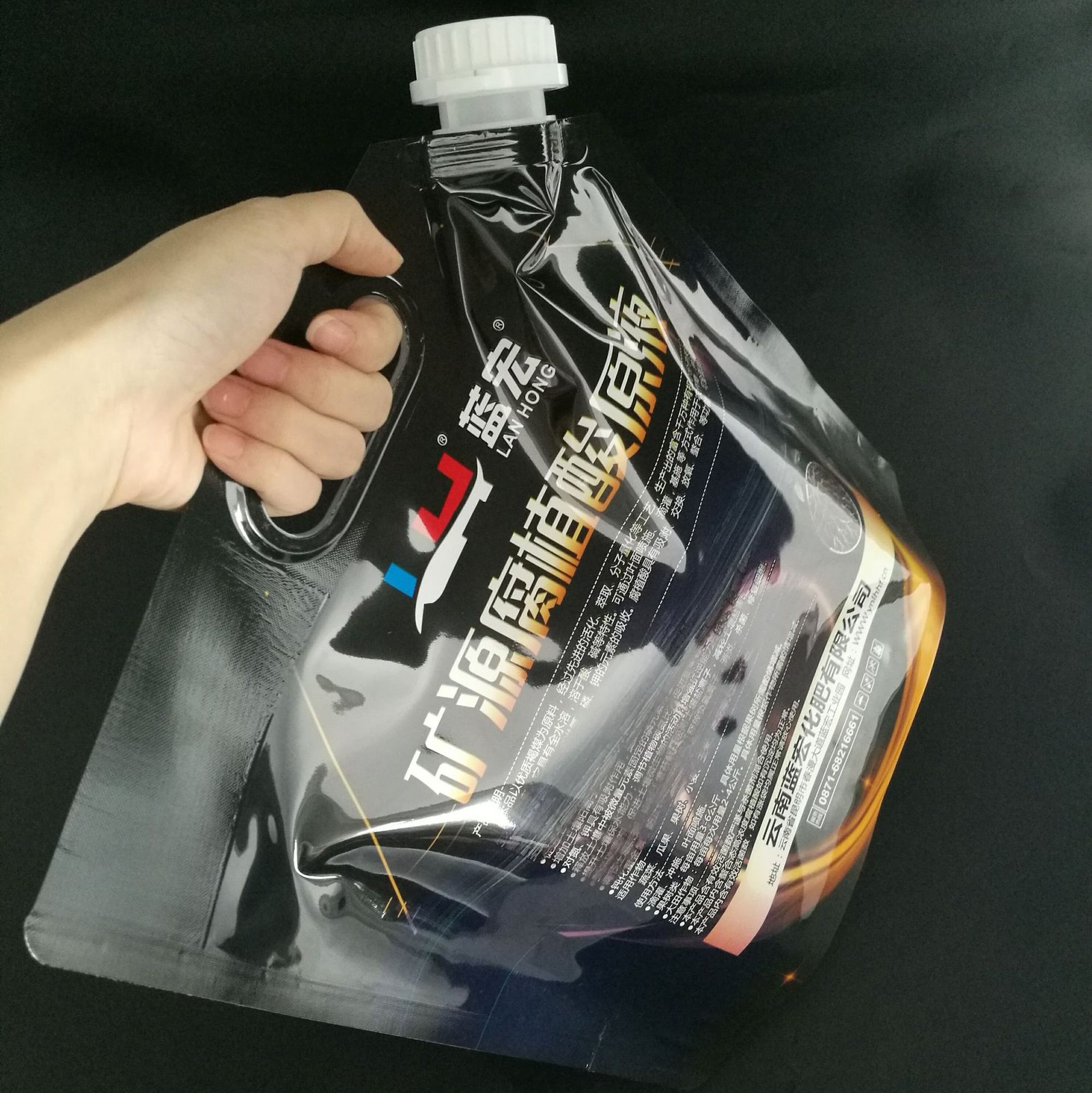100ml–5L Aluminum Foil Spout Stand-Up Pouches — High-Barrier, Leak-Resistant Packaging for Hair Dye & Tonic Liquids