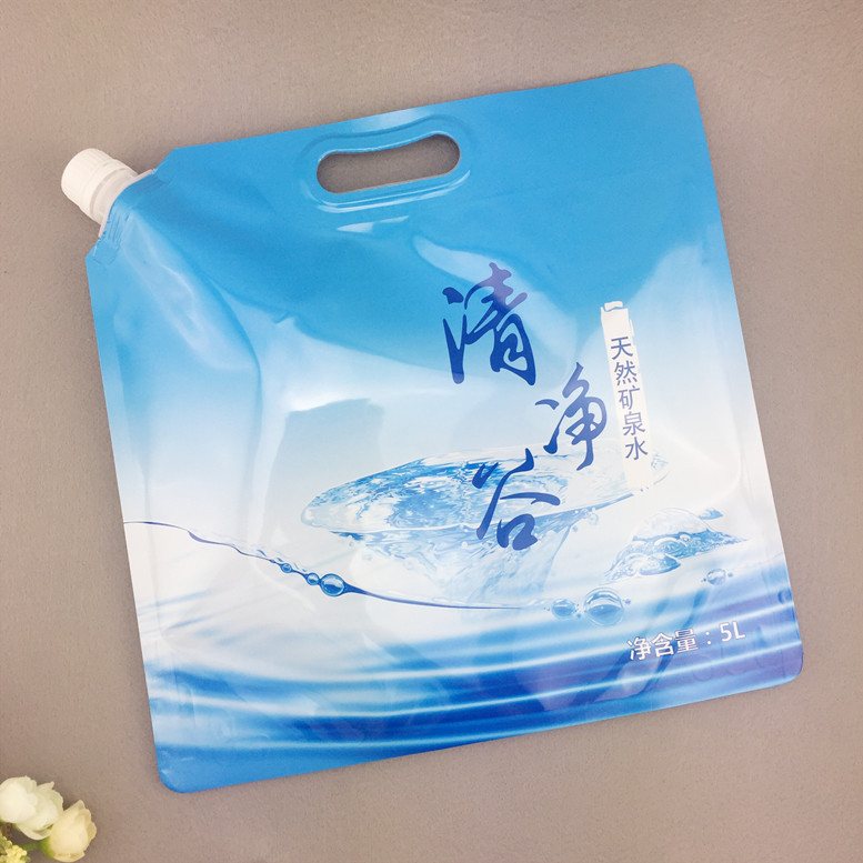 Food-Grade Kids' Drink Packaging: 350ml BPA-Free Foil & Metallized Spout Stand-Up Pouch, 100ml–5L, Custom Printing for Hydrogen & Mineral Water