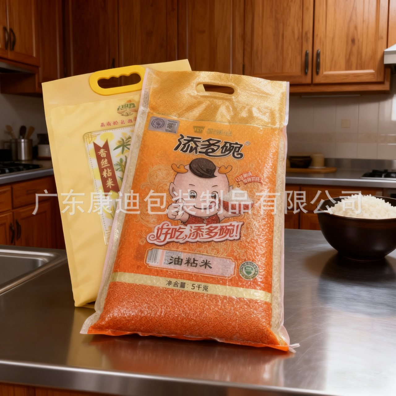 Tea & Solid Drinks Packaging: 1KG Aluminium Foil Vacuum Compression Bags with Custom Side-Gusseted Three-Side Seal