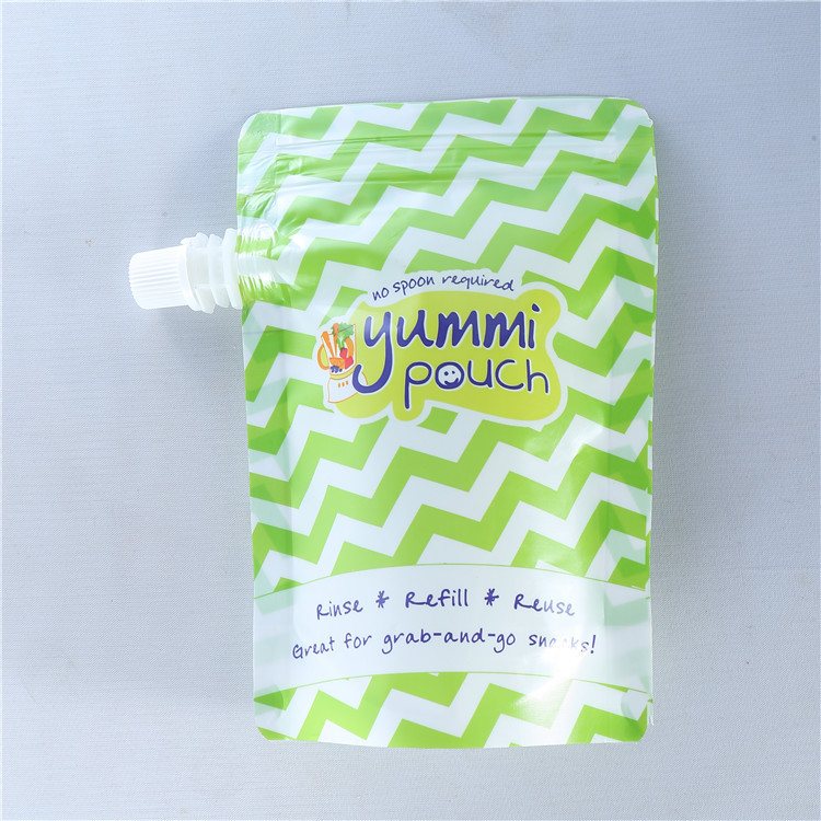 Dry Food Packaging: Custom 100g-5kg Food-Grade Clear Stand-Up Zipper Pouch with PE/PET Laminates & 1-8 Color Gravure Printing