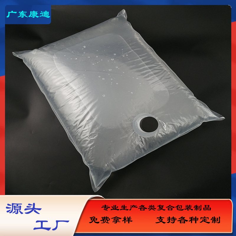 10L Transparent BIB Bag-in-Box Supplier | 1L-20L Food-Grade Laminated Spout Valve Pouch for Hot/Cold Milk Tea, Dairy, Juice & Syrup