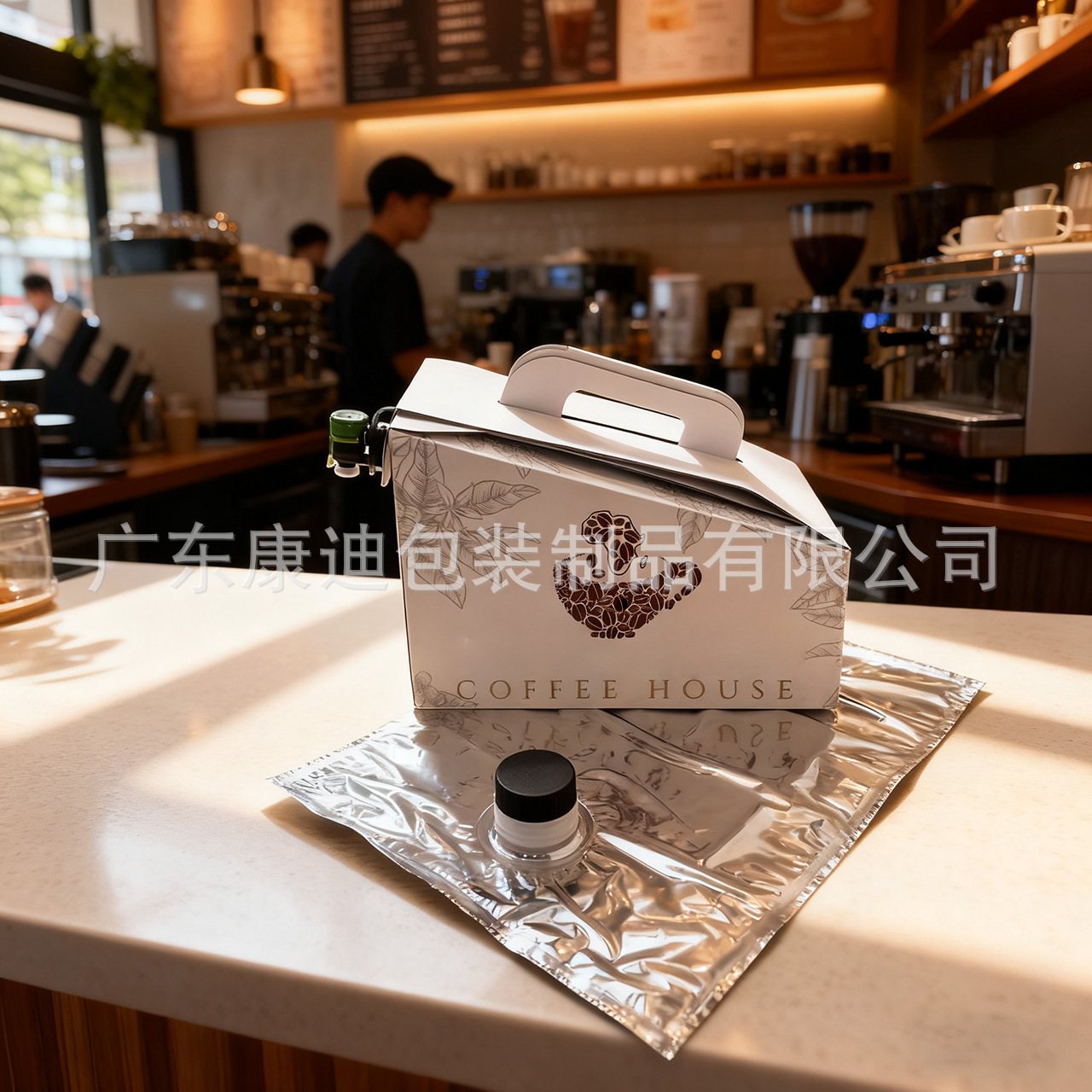 Bag-in-Box Liquid Packaging: 100ml–5L Metallized Laminated BIB Pouch with Spout/Valve, Food-Grade PE for Coffee Liquid, Wine & Beverages