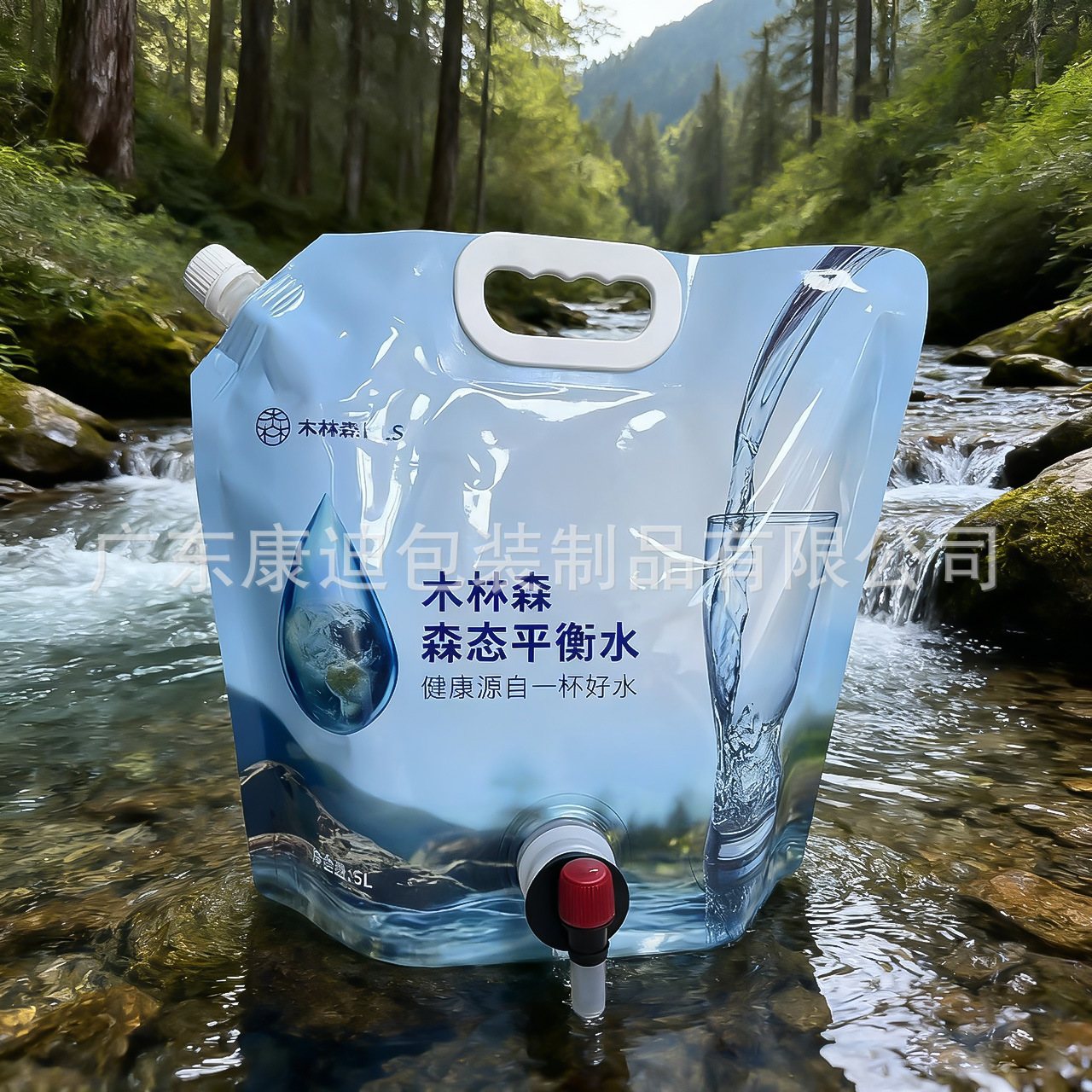 Vehicle Urea & Lubricant Packaging: Custom Large-Capacity PET/NY/PE Double Stand-Up Spouted Pouch with Handle, 100ml–5L