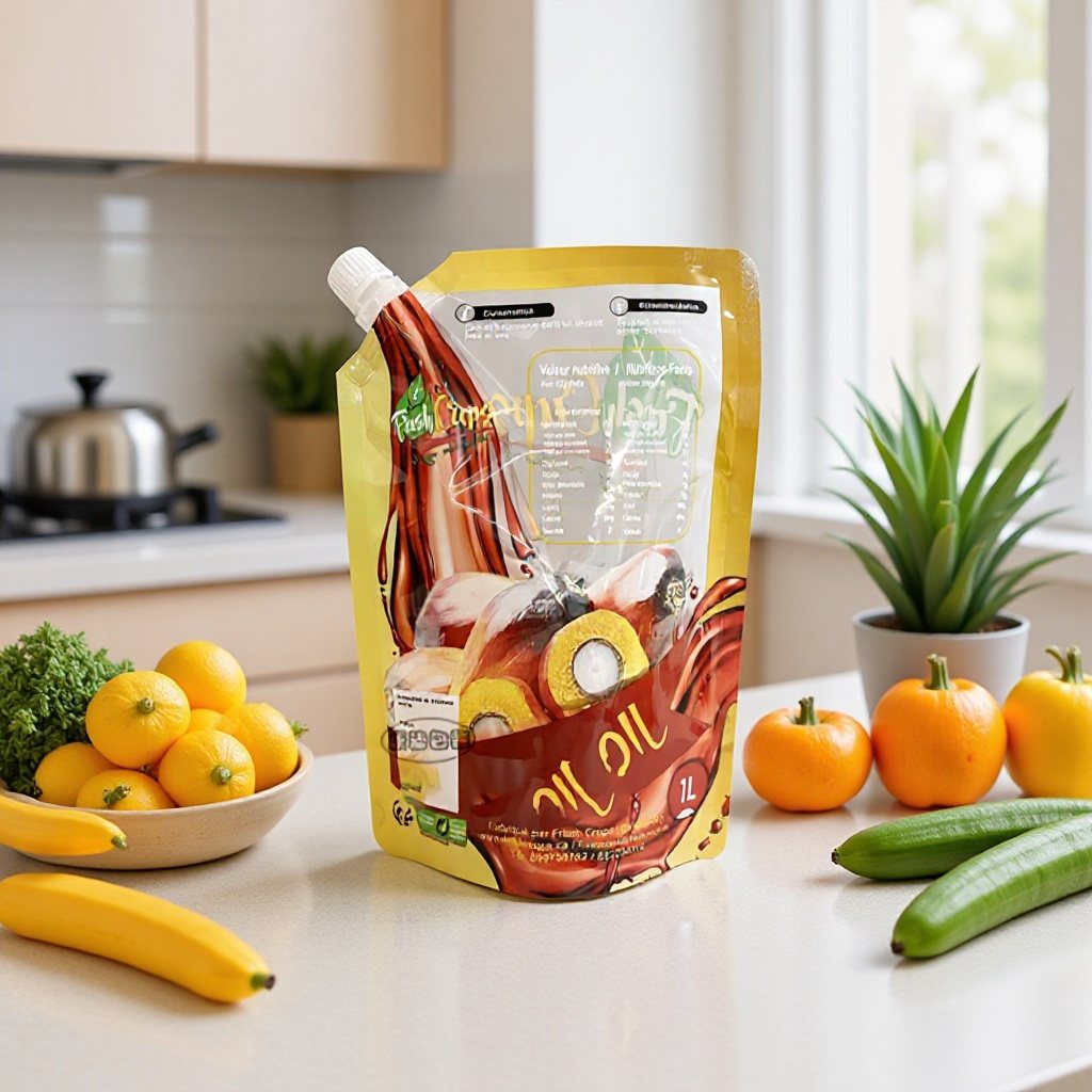 Liquid Food Packaging: 250ml Custom-Printed PET/AL/PE Shaped Stand-Up Spouted Pouch for Vegetable Juice, Fruit Juice & Yogurt
