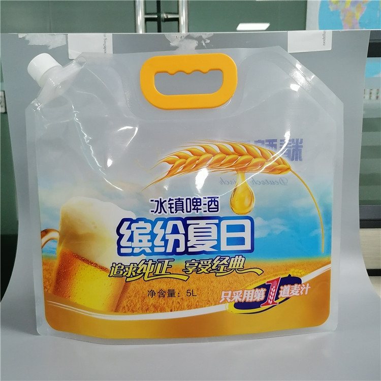 100ml–2L Food-Grade Laminated Double Stand-Up Spout Pouch for Kids Juice & Puree with Cartoon Screw-Cap and 1–8 Colour Gravure Printing