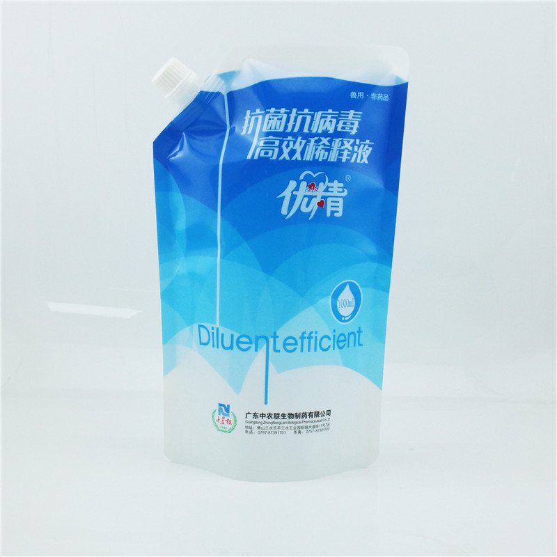 100ml–5L Stand-Up Spouted Pouches for Detergent and Hotel Toiletry Sample Packs