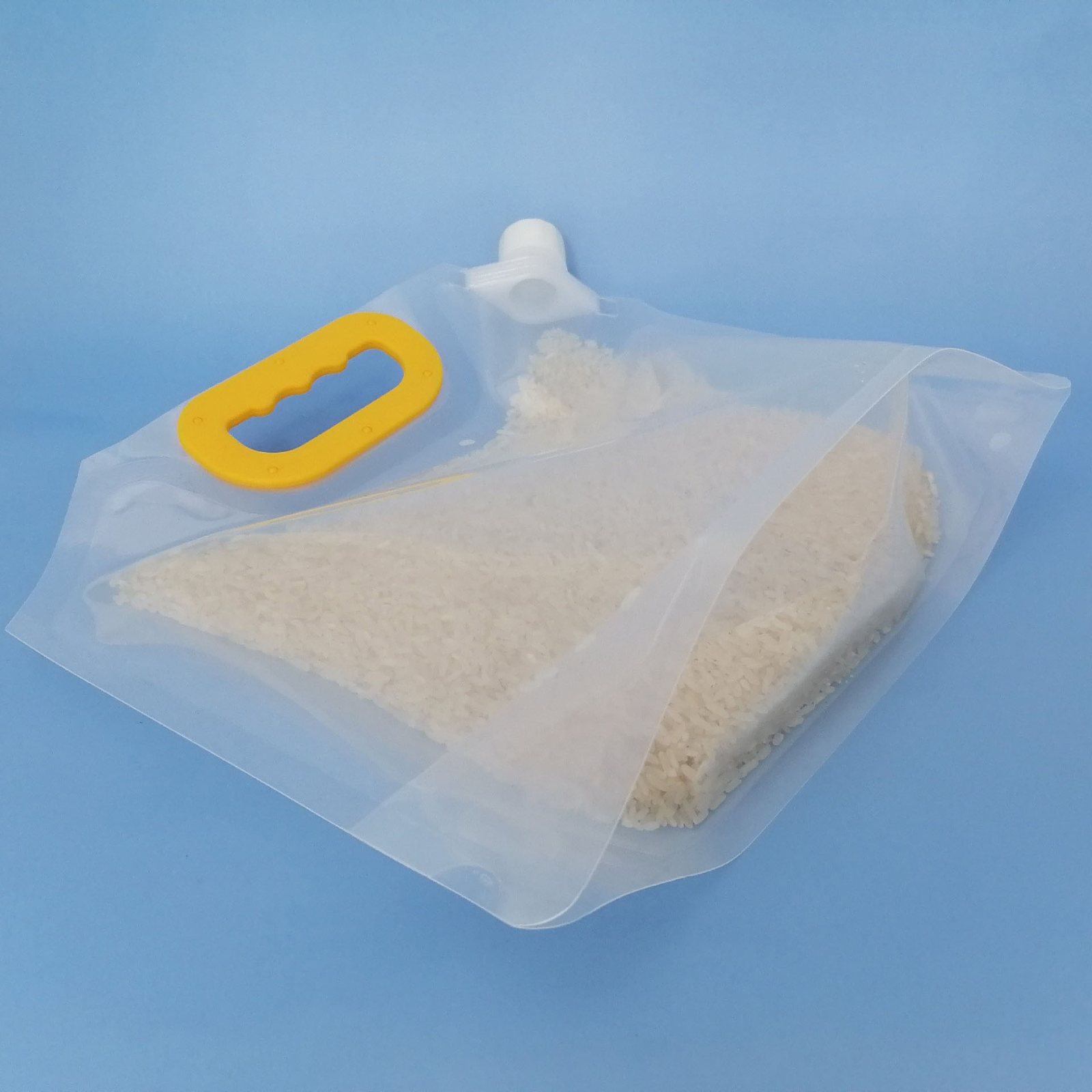 Automotive 3L PET/PE PA/PE Stand-Up Spout Pouch for Coolant, Custom Printed for Windshield Washer Fluid